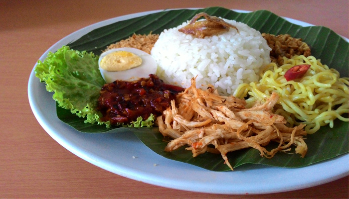 Nasi Jinggo khas bali