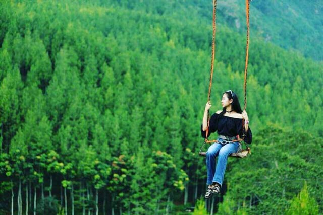 lodge maribaya sky swing