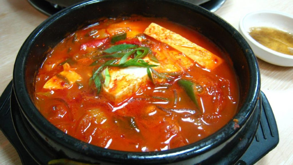 Jjigae Soup Di The Seafood Tower Pantai Indah Kapuk