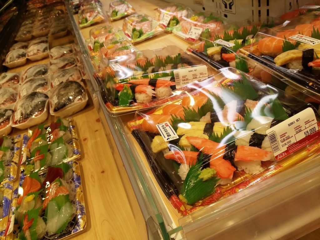 Surga Kuliner Sushi Murah Di AEON Tangerang