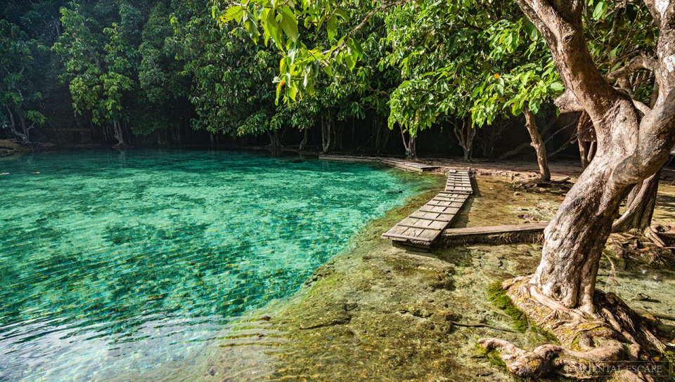 HOT SPRING AND EMERALD LAGOON Thailand