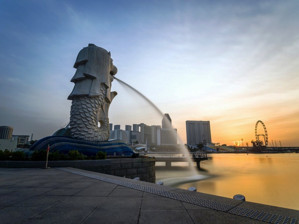 Patung Merlion Singapura