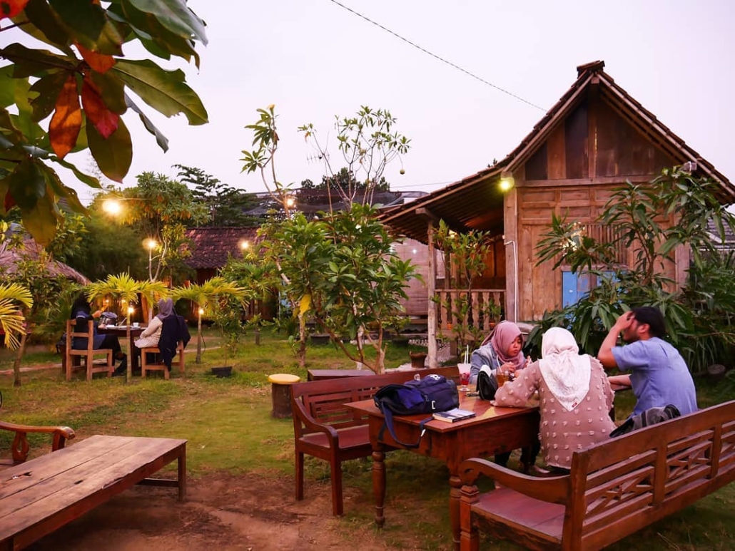 Kampung Jawa Jogjakarta sore