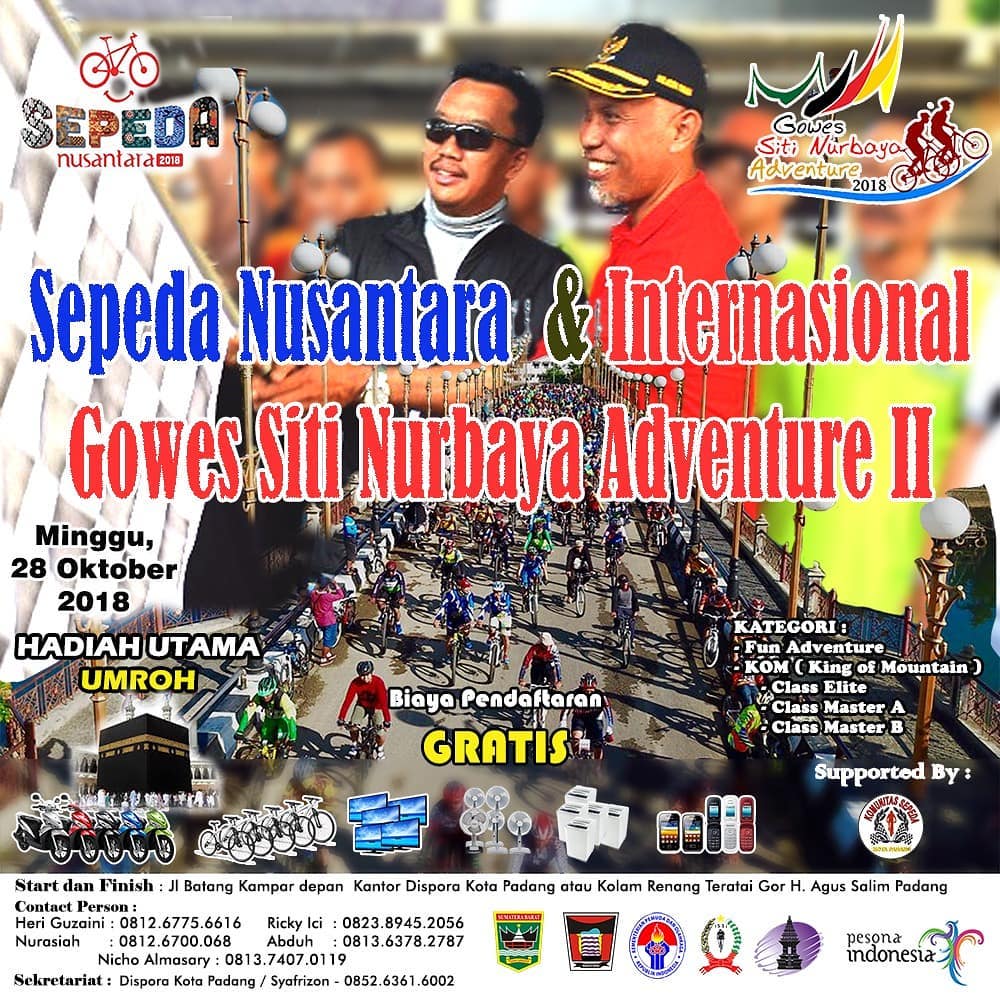 Gowes Siti Nurbaya 2018