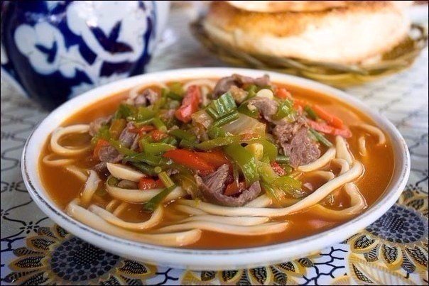 LAGMAN SOUP Uzbekistan Food