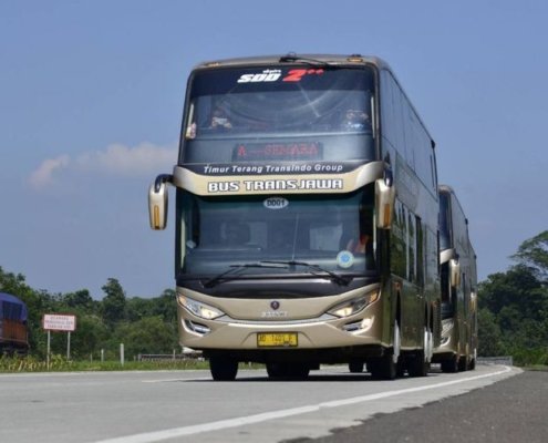 Melintasi Trans Jawa Dengan Bus AKAP Tidak Kalah Nyaman Dengan Kereta