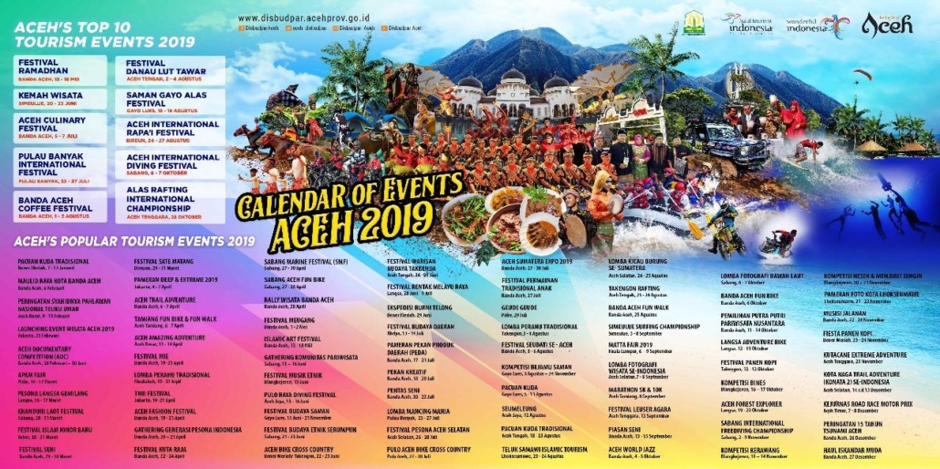 Kalender Event Aceh 2019