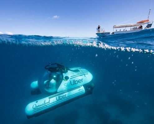 Liburan Ke Australia Kamu Bisa Memesan Taksi Bawah Air Yang Keren