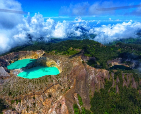 Kini Taman Nasional Kelimutu Di Tutup Sementara