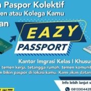 Hanya Sehari Mengurus Paspor Tanpa Datang Ke Kantor Imigrasi