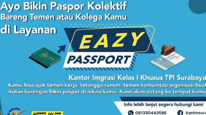 Hanya Sehari Mengurus Paspor Tanpa Datang Ke Kantor Imigrasi