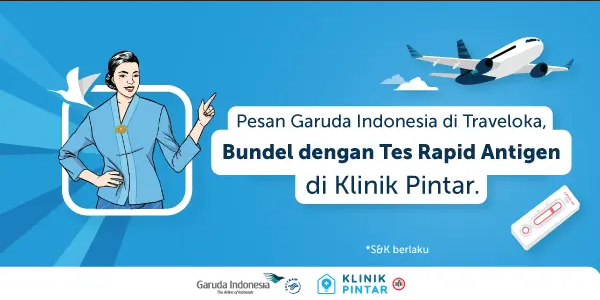 Kini Garuda Indonesia Gratiskan Rapid Test Antigen Hanya Untuk Rute Khusus 2