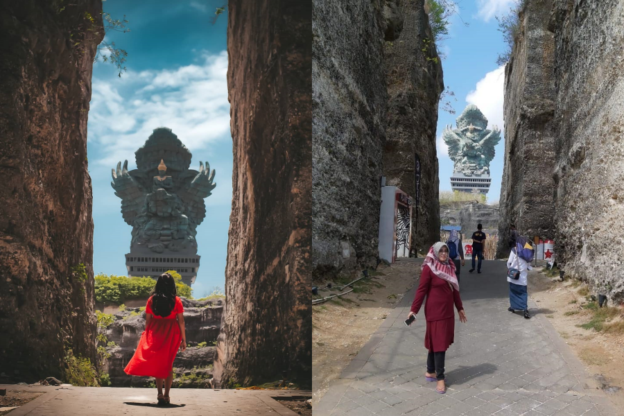 10 Foto Absurd Antara Ekspektasi Dengan Realita Saat Liburan Di Bali 4