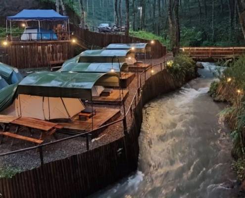 5 Camping Tepi Sungai Bandung Yang Menenangkan Syahdu Dan Sejuk 3